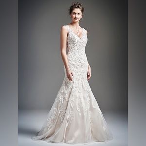 Kenneth Winston Private Label by G Style 1631 Wedding DressUS 14 NOT ALTERED